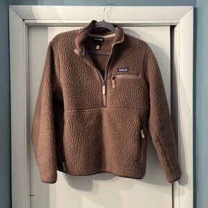 Patagonia Brown Fleece pullover